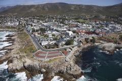 Areal view of Hermanus